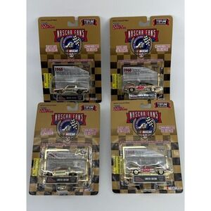 NASCAR Diecast Lot Racing Champions Gold 50th Anniv 1:64 Plymouth Ford